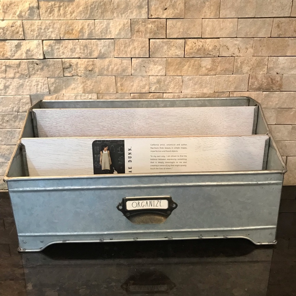 Rae Dunn. ORGANIZE Desk Organizer - Picture 1 of 5